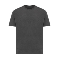 Koszulka z bawełny z recyklingu Iqoniq Teide szary