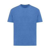 Koszulka z bawełny z recyklingu Iqoniq Teide niebieski