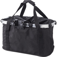 Koszyk rowerowy czarny