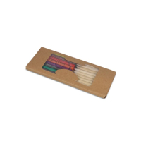 Kredki i ołówki do kolorowania w pudełku typu kraft