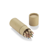 Kredki w tubie 12 szt. REDKO naturalny