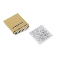 Kredki z kolorowanką LOTI naturalny