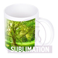 Kubek ceramiczny 300 ml | Piper biały