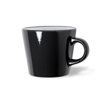 Kubek ceramiczny 350 ml czarny