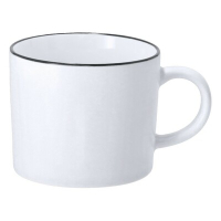 Kubek ceramiczny 400 ml biały