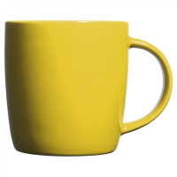 Kubek ceramiczny MARTINEZ 300 ml, żółty