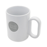 Kubek ceramiczny Pery 480 ml, biały