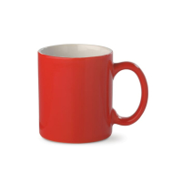 Kubek czerwony Oslo 300ml, czerwony