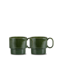 KUBEK DO HERBATY COFFEE & MORE, ZIELONY