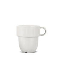 KUBEK INKA Z UCHEM, BIAŁY