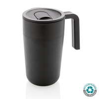 Kubek podróżny 480 ml, PP z recyklingu black