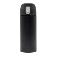 Kubek próżniowy Bergen 340 ml, czarny