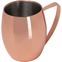 Kubek stalowy z podwójnymi ściankami 400 ml CrisMa WALDEMAR, miedziany