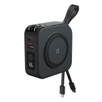 Ładowarka 5 w 1 Urban Vitamin Saratoga czarny