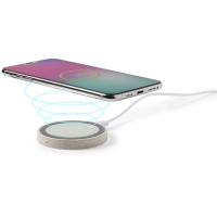 Ładowarka bezprzewodowa 5W ze słomy pszenicznej neutralny