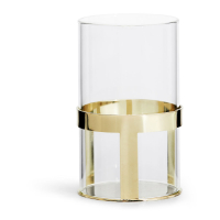 Lampion Hold mały, złoty