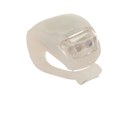 Lampka rowerowa biały