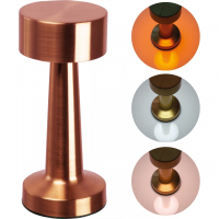 Lampka stołowa, miedziany