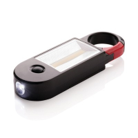 Lampka warsztatowa, latarka COB LED czarny