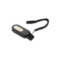 Latarka z gwizdkiem WISLI czarny