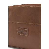 LEATHER LINE TOILET CASE COGNAC ONE SIZE