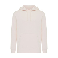 Lekka bluza z kapturem Iqoniq Rila, bawełna z recyklingu różowy