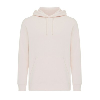 Lekka bluza z kapturem Iqoniq Rila, bawełna z recyklingu różowy