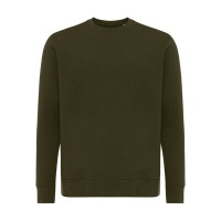 Lekki sweter Iqoniq Etosha, bawełna z recyklingu khaki