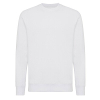 Lekki sweter Iqoniq Etosha, bawełna z recyklingu biały