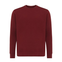 Lekki sweter Iqoniq Etosha, bawełna z recyklingu czerwony