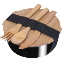 Lunch box GRAZ 700 ml, czarny