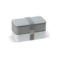 Lunchbox Bento 1.25L, szaro / biały