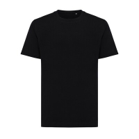 Luźna koszulka Iqoniq Kakadu, bawełna z recyklingu czarny