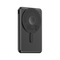 Magnetyczny power bank 5000 mAh Urban Vitamin Redwood czarny