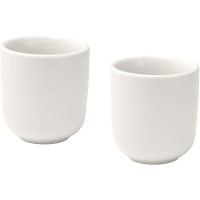 Male filiżanki ceramiczne do espresso o pojemności 90 ml - zestaw 2 sztuk