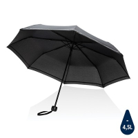 Mały parasol 20.5" AWARE™ RPET czarny