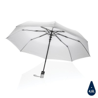 Mały parasol automatyczny 21" AWARE™ RPET biały
