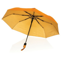Mały parasol automatyczny 21" AWARE™ RPET pomarańczowy