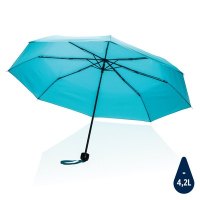 Mały parasol manualny 21" Impact AWARE rPET niebieski