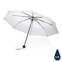 Mały parasol manualny 21" AWARE RPET biały