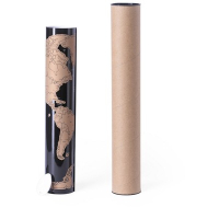 Mapa świata, zdrapka neutralny