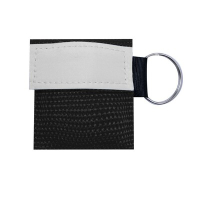 Maska do resuscytacji, brelok czarny