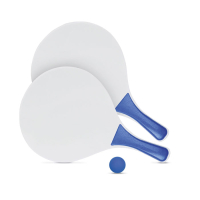 MATCH - Plażowy komplet tenisowy, Niebieski