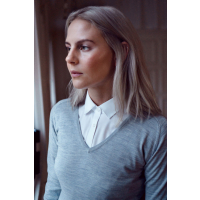 MERINO V-NECK WOMAN