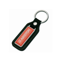 Metalowy brelok, czarny