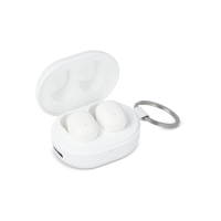 Mini bezprzewodowe słuchawki douszne w rozmiarze breloka