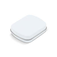 Mini blaszane pudełko miętowe, biały