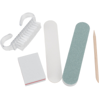 Mini zestaw do manicure, wielokolorowy