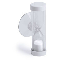 Minutnik pod prysznic biały