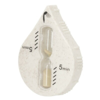 Minutnik pod prysznic ze słomy pszenicznej neutralny